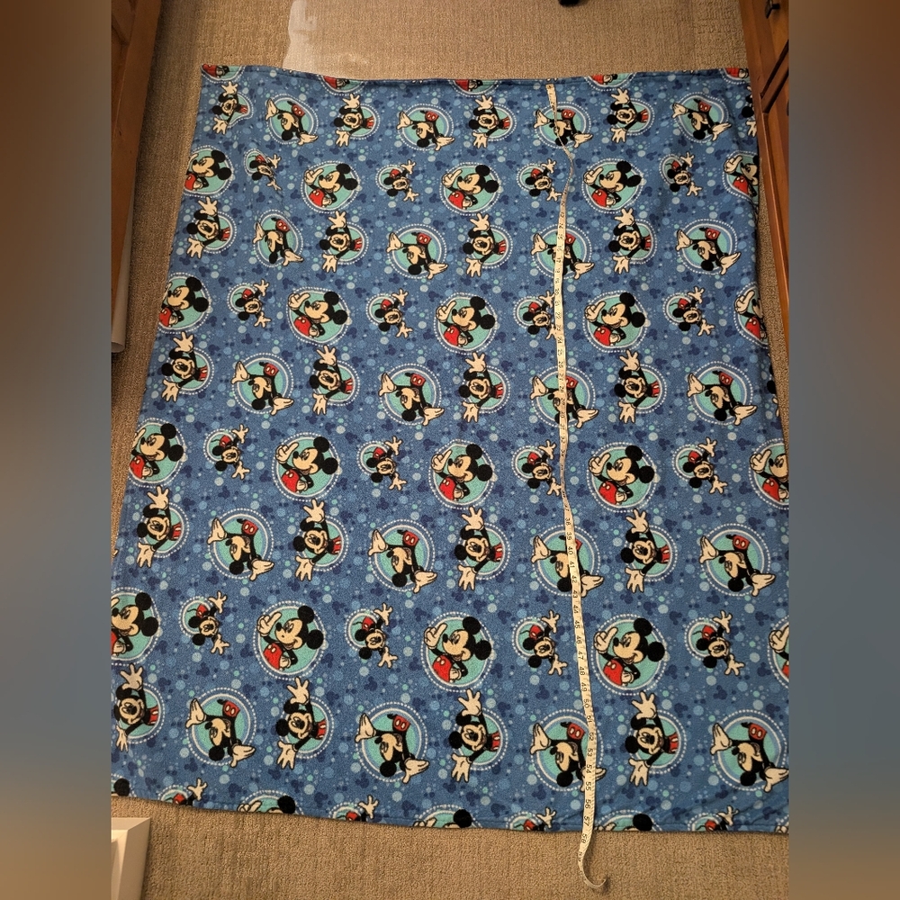 Disney Blue Character Blanket
